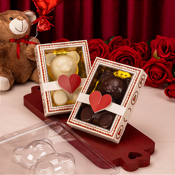 CAIXA PARA URSO DOLCE AMORE JANGO