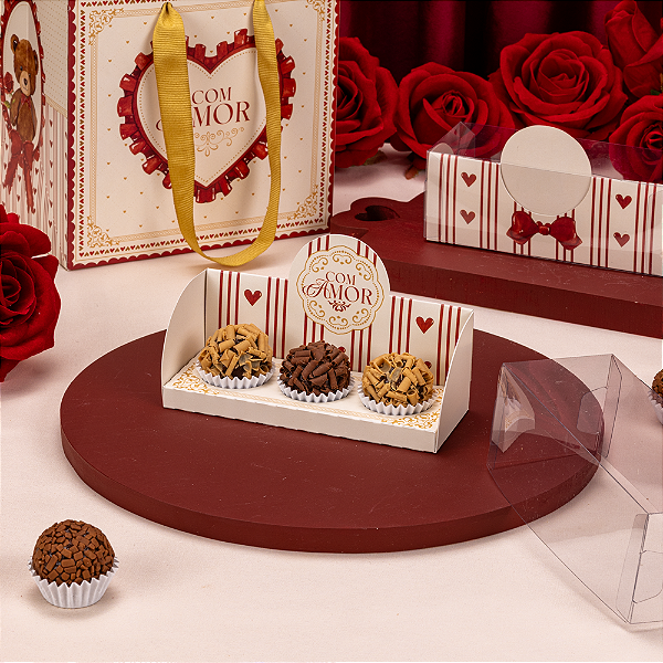 CAIXA P/3 DOCES DOLCE AMORE JANGO