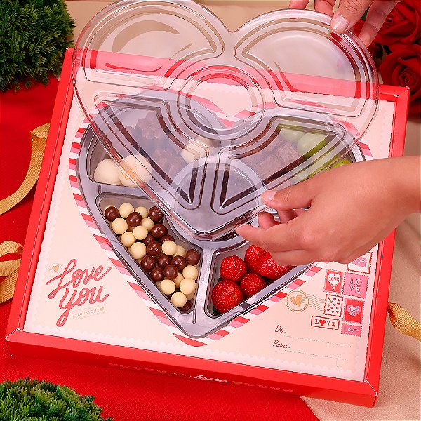 CAIXA + PETISQUEIRA CORAÇÃO LOVE YOU UN JANGO