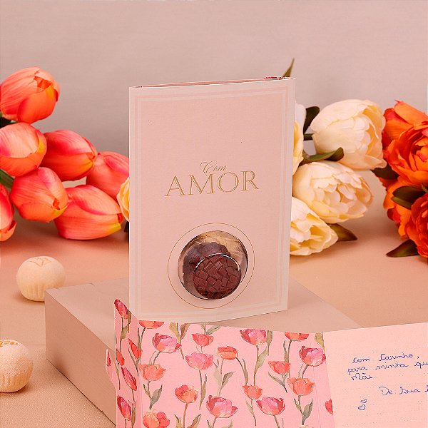 CARTÃO C/BLISTER 1 BRIGADEIRO TULIPAS PCT/5UN JANGO