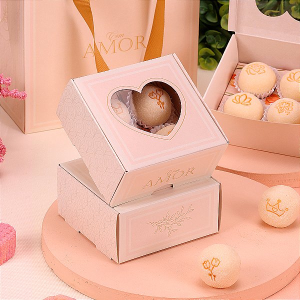 CAIXA P/4 DOCES TULIPAS JANGO