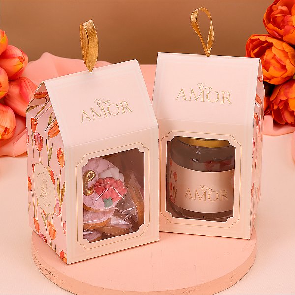 LEMBRANCINHA COM VISOR TULIPA JANGO