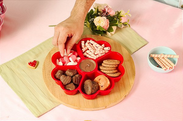 FONDUE BOX FLOR DE CORAÇÃO BLUESTAR