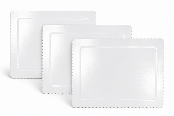 CAKE BOARD RETANGULAR BRANCO ULTRAFEST
