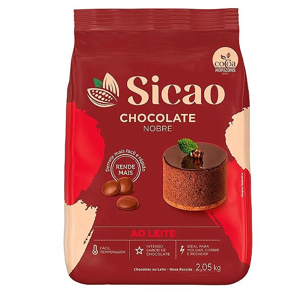 CHOCOLATE GOTAS AO LEITE SICAO GOLD