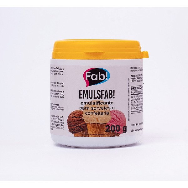 EMUSIFICANTE EMULSFAB 200GR FAB