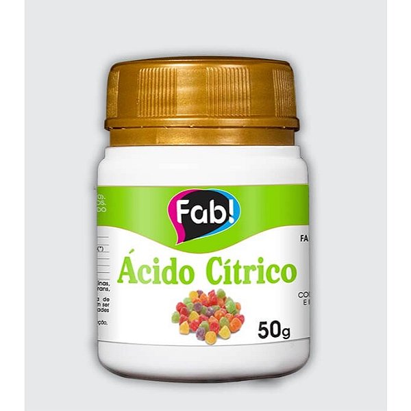 ÁCIDO CÍTRICO 50GR FAB