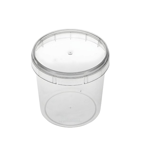 POTE REDONDO COM LACRE 220ML PCT/10UN PLASTILÂNIA