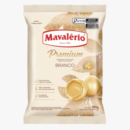 COBERTURA GOTAS BRANCA MAVALERIO 1,01KG