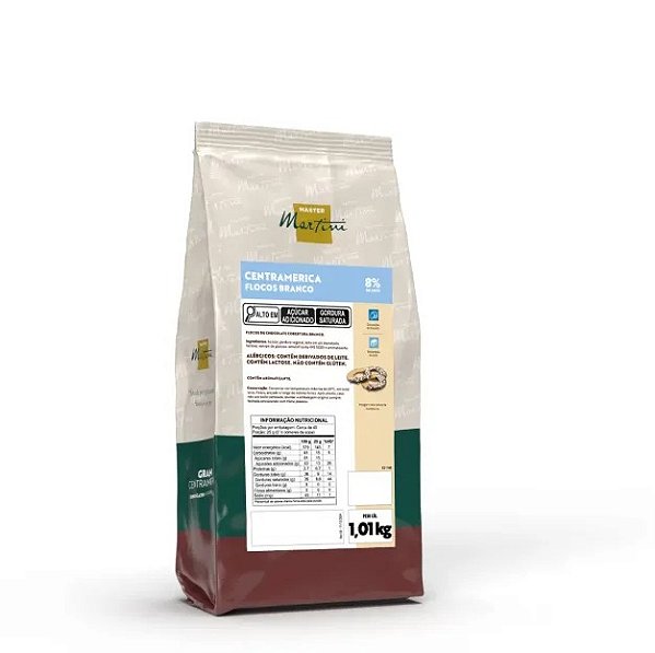 COBERTURA GRAN CENTRAMERICA DISCO BRANCO 1,01KG MASTER MARTINI