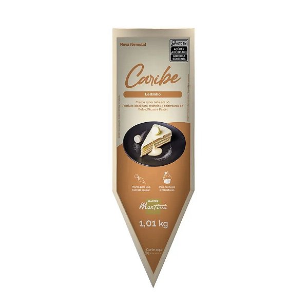 BISNAGA CARIBE LEITINHO 1,01KG MASTER MARTINI