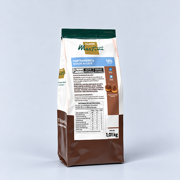 FLOCOS AO LEITE CENTRAMERICA 1,01KG MASTER MARTINI