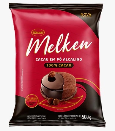 CACAU EM PO 100% 500GR MELKEN