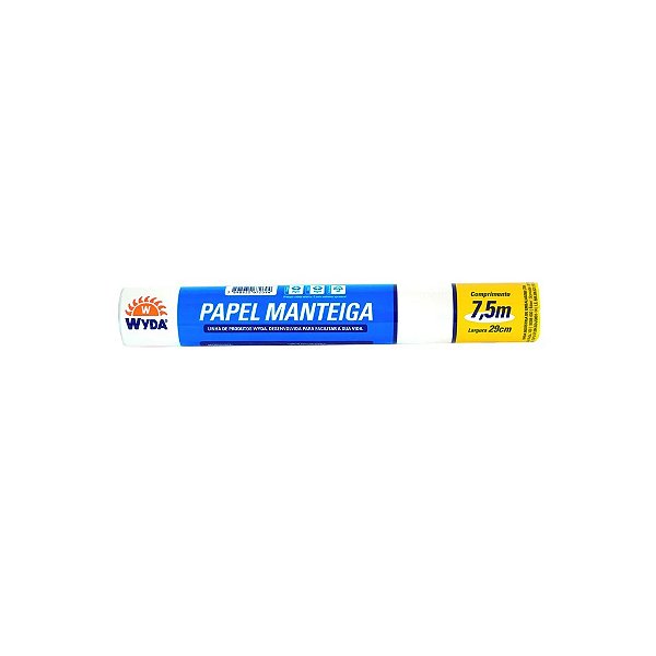 PAPEL MANTEIGA 29X7,5CM WYDA