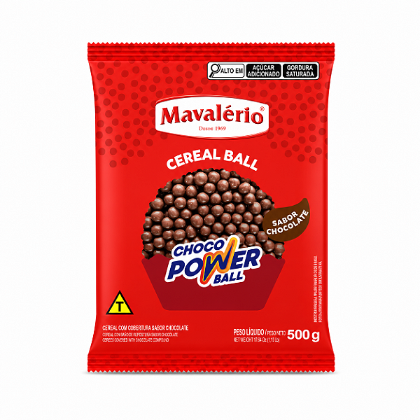 CHOCOPOWER BALL SABOR CHOCOLATE 500GR MAVALÉRIO