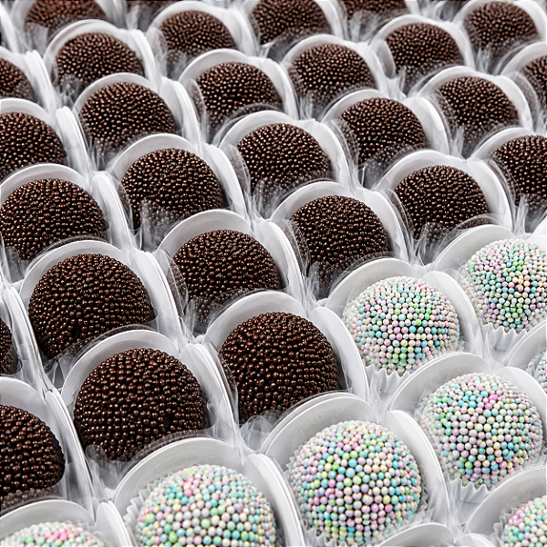 CONFEITO MIÇANGA Nº 0 MIL CORES SABOR CHOCOLATE 500GR MAVALÉRIO