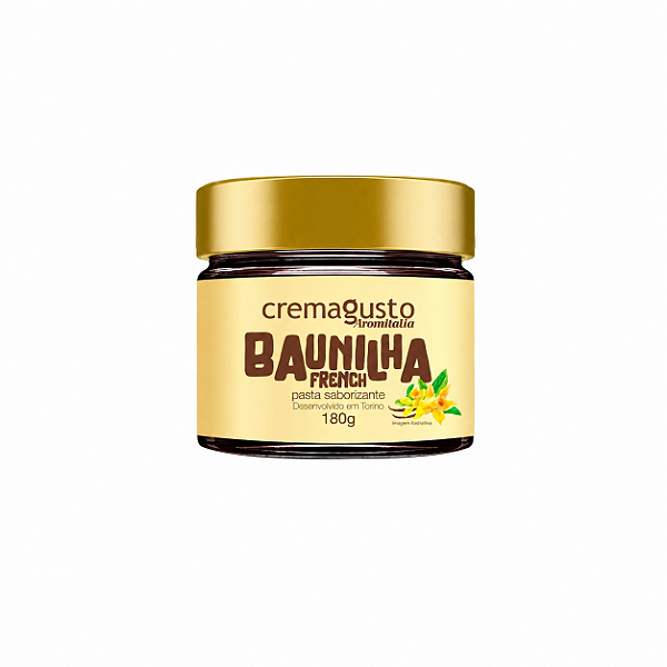 PASTA SABORIZANTE BAUNILHA FRENCH 180GR CREMAGUSTO