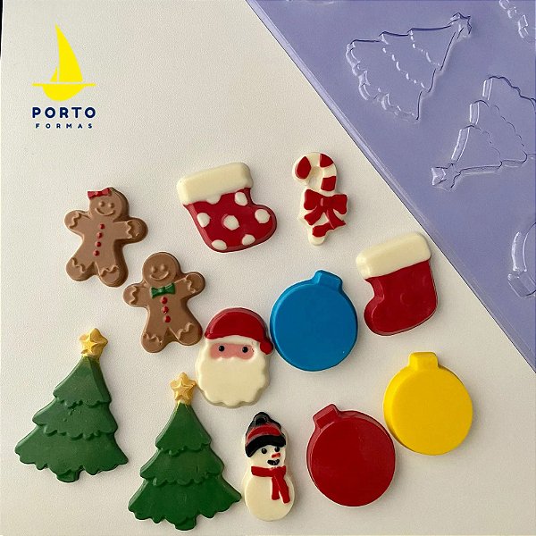 FOLHA DE MODELAGEM 885 APLIQUES NATAL PORTO FORMAS