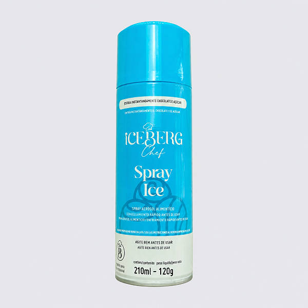 SPRAY ICE CONGELANTE P/CHOCOLATE 210ML ICEBERG