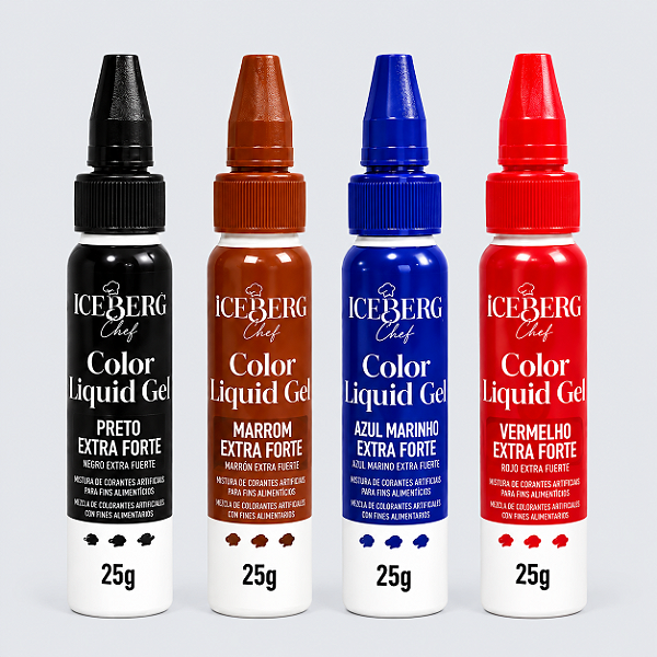 CORANTE LIQUID GEL EXTRA FORTE 25GR ICEBERG