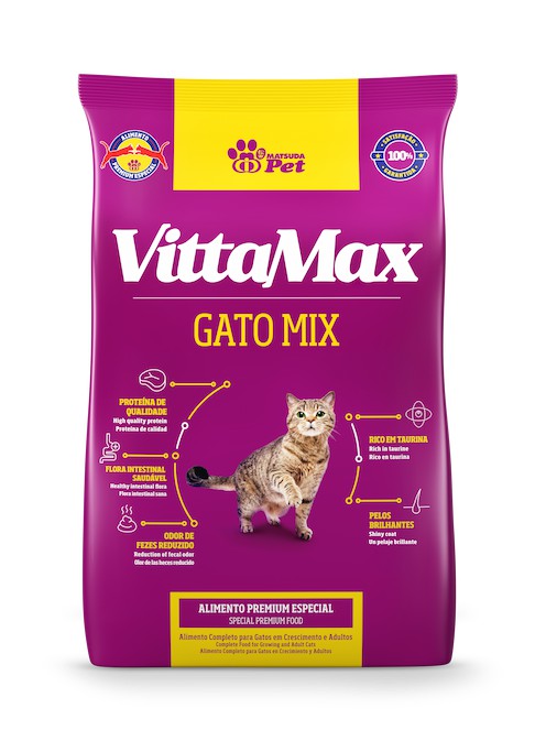 Ração Alimento Premium Para Gato Mix Vittamax