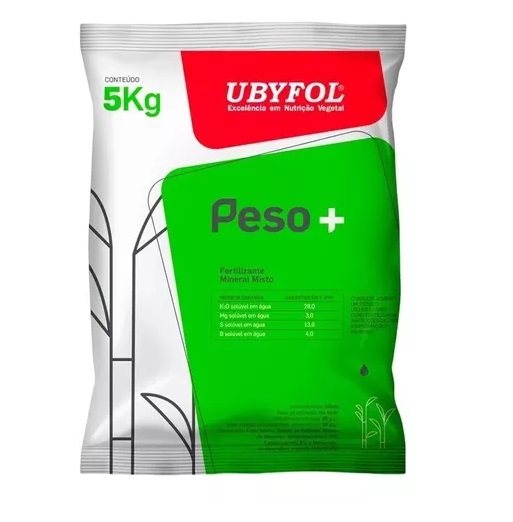 Fertilizante Foliar Peso+ 5kg Ubyfol