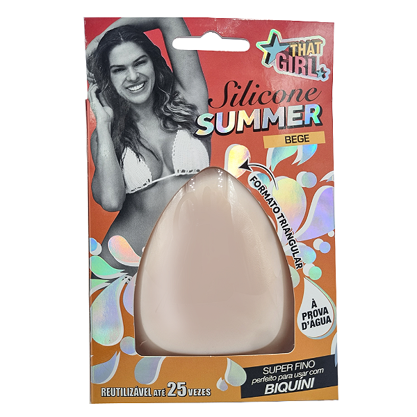 Silicone Adesivo SUMMER para Seios That Girl - Bege