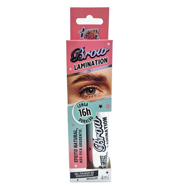Brow Lamination THAT GIRL - Gel fixador para Sobrancelha