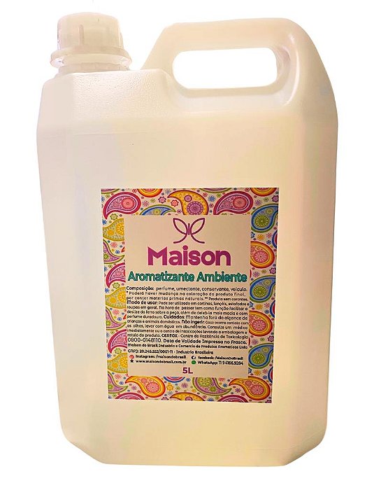 Aromatizador de Ambientes 5000 mL (galão 5 litros)