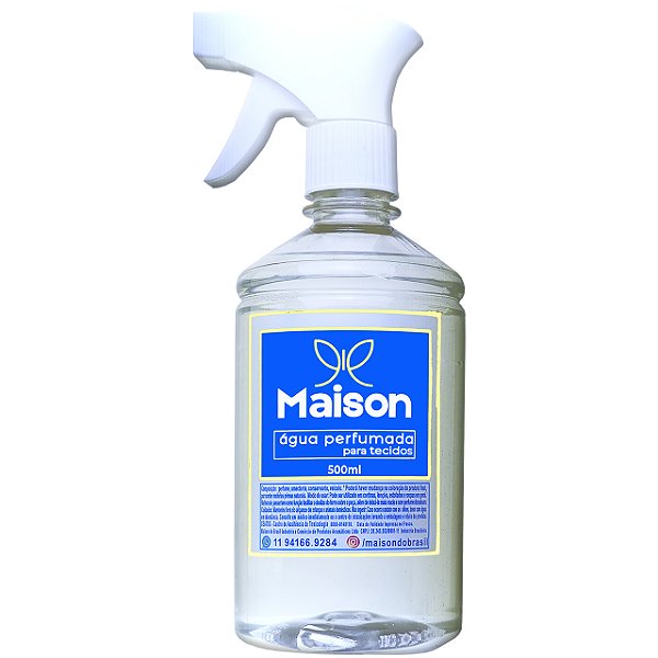 Água Perfumada Aromatizador Roupas Lojas Famosas 500ml
