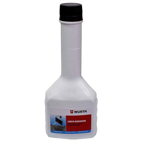 Limpa Radiador Ferrugem Resíduo Sistema Arrefecimento 250ml Wurth