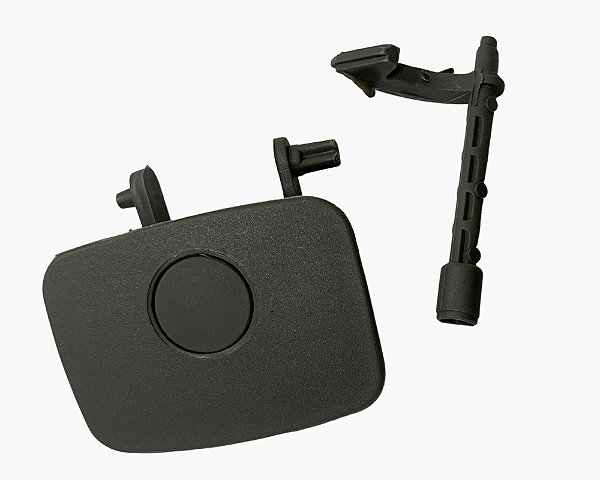Fecho Do Porta Luva Cinza Claro Vw Furgo Gol Saveiro Parati