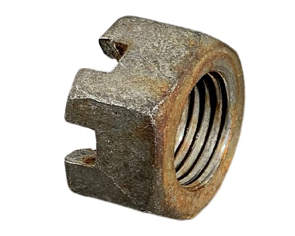 Porca Castelo para Parafuso Coxim Dianteiro Motor VW 14150 14170BT Ford Cargo 3530 1717 2632e