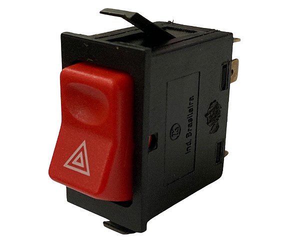 Botão Pisca Alerta 24v Mbb 1721 L1618 1218 2423b