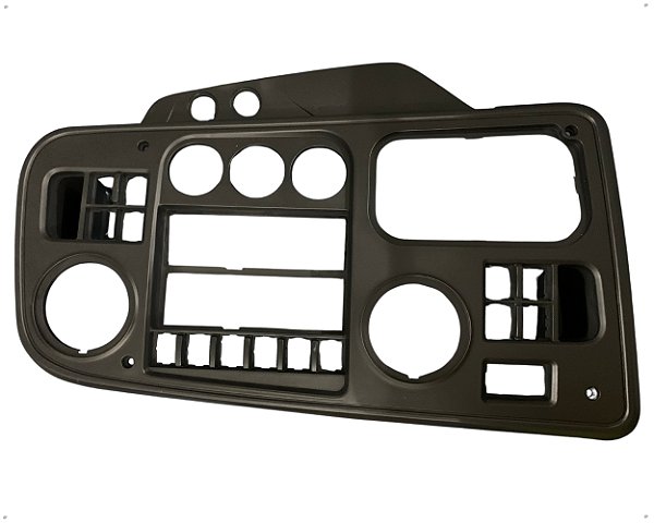 Moldura Preto Painel Intrumento E Radio Ford Cargo Panda 1317 2428 3132 2622 1517 1723 2629 3133