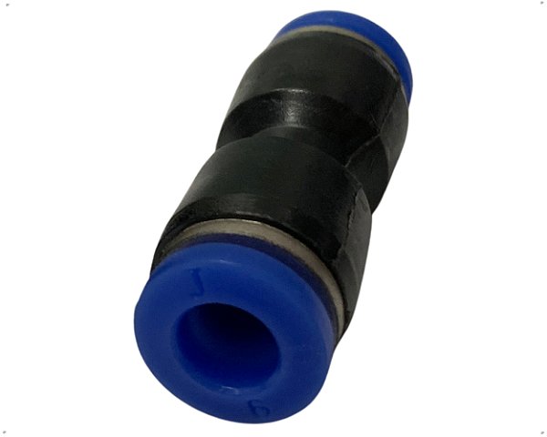 Engate Rápido Plástico 6mm Emenda De Mangueira