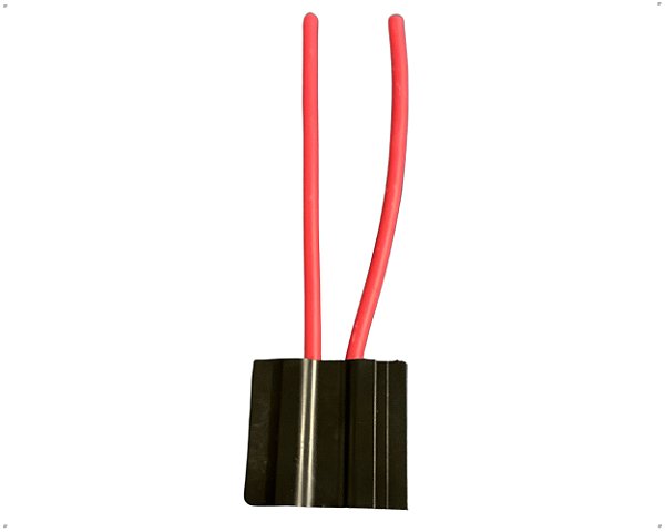 Porta Suporte Proteção Fusivel Lamina Médio Fio 4mm Bivolt