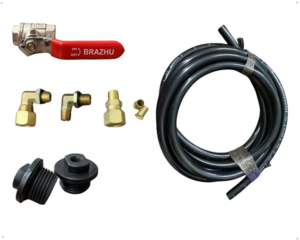 Kit Combustível Sistema Transferência Óleo Diesel Tanque 275 Litros Para Caminhão Mb