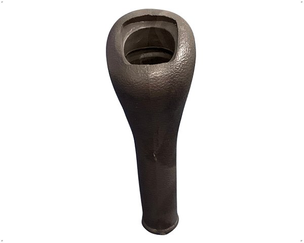 Manopla Cambio Longo Sem Tampa Removível Marrom Para Caminhão Mb 709 710 1618 1620 1418 Atego Atron