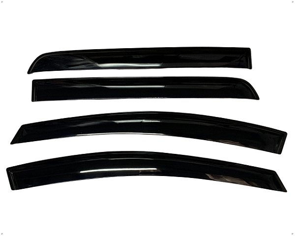 Calha De Chuva Acrílico Para Carro VW Fox / Space Fox / Cross Fox de 2006 até 2022 04 Portas