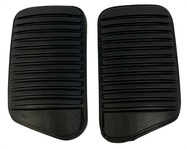 2 Capa Sapata Borracha Pedal Freio E Embreagem Para Caminhão Ford até 1992