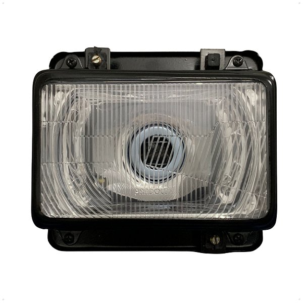 Farol Frontal Principal Ld Passageiro Caminhão Mb 1113 1317 1318 1518 Cara Preta