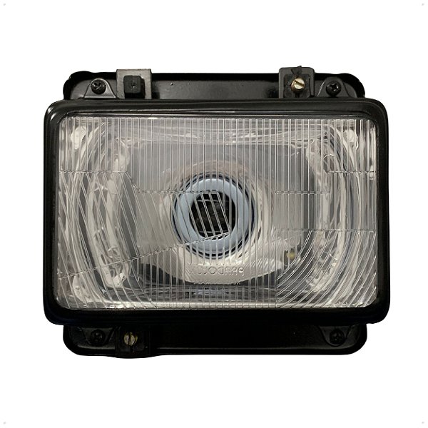 Farol Frontal Principal Ld Passageiro Caminhão Mb 1113 1317 1318 1518 Cara Preta