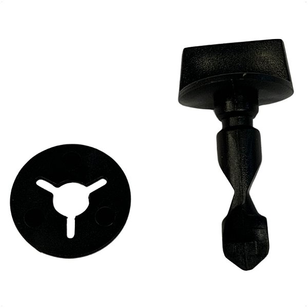 Pino Grampo Com Trava Fixação Tampa Caixa Fusível Caminhão Vw Constellation 13180 25320 19330