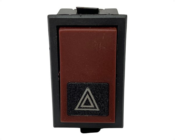 Botão Interruptor Tecla Pisca Alerta Luz de Aviso / Emergência 24v Para Caminhão Volvo