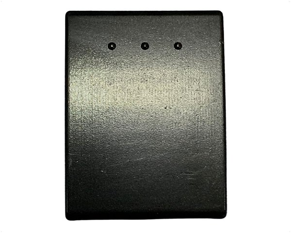 Tampa Cega Tapa Furo Painel Preto Para Ford Panda Cabine Nova 2011 em diante - Botão Falso