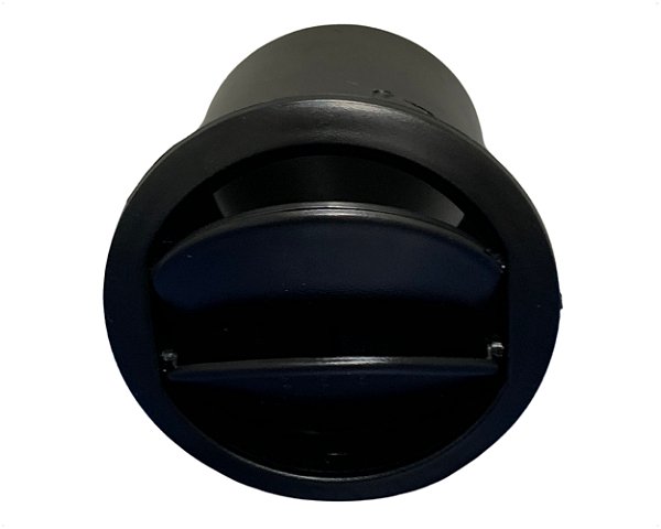 Moldura Difusor Painel Saída Ar Central Preto Para Veículos Fiat Novo Uno / Nova Fiorino