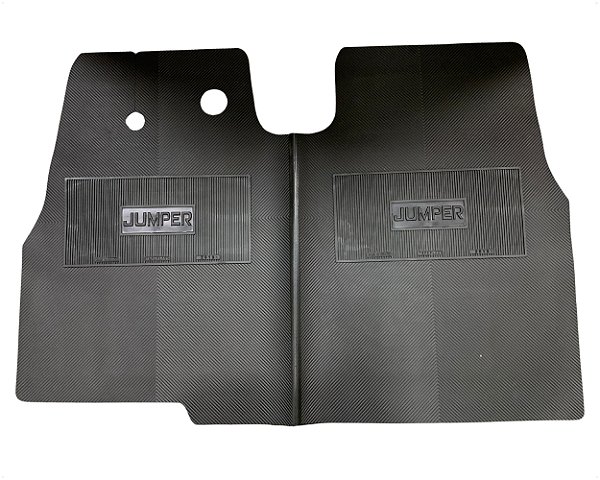 Tapete Dianteiro Borracha Revestimento Piso Preto Para Citroen Jumpy 2019 A 2020