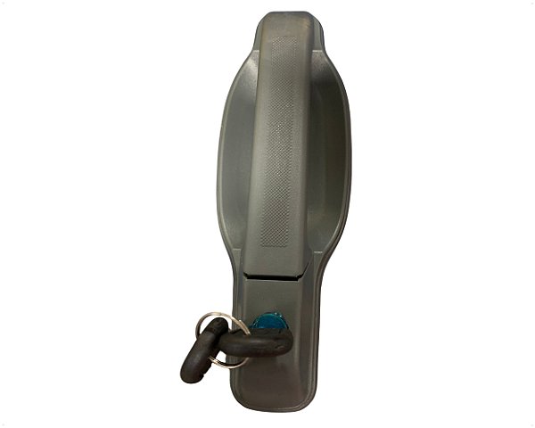 Maçaneta Puxador Porta Externa Cinza Dianteira Le Motorista Para Iveco Daily de 2000 a 2006