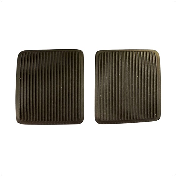 02 Sapata Borracha Pedal Freio Embreagem Para Ford Ranger de 1994 até 2012